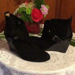 Nine West Wedge Heeled Ankle Boots